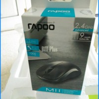 Jual Jual RAPOO Wireless Optical Mouse M11 Black Murah