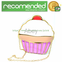 Jual EXLUSIVE Tas Selempang 3D Cartoon Bag Model Cake Multi Color PALING M Murah