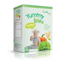 Jual MURAH Yummy Bites Baby Rice Crackers / Snack Bayi / Biskuit Bayi Murah