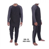 Baju Renang Pria JUMBO Atasan-Bawahan Tangan Panjang