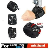 Jual Wrist Band Strap Band 360 Rotation Mount for GoPro Series SJCam Murah