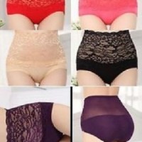 Jual Sexy Lace High Waist Panties ( mengecilkan perut & menaikan pantat ) Murah