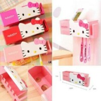 Jual MURAH Tempat Wadah Holder Sikat Gigi HELLO KITTY sikat Toothbrush Odo Murah