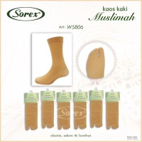 Jual DISKON MURAH Kaos Kaki Jempol Muslimah Anti Slip Sorex W5806 TERLARIS Murah