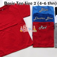 Jual Kaos polos - basic tee bayi anak sz 2 Murah