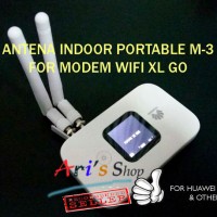 Jual ANTENA INDOOR M-3 MODEM MOBILE WIFI MIFI 4G HUAWEI E5577C E5577 XL GO Murah