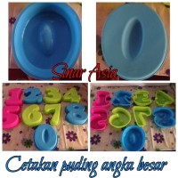 Jual Cetakan Puding Angka Besar Murah