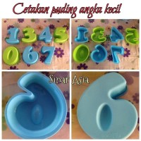 Jual Cetakan Puding Angka Kecil Murah