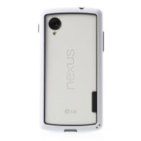 Jual Bumper TPU PC Case Casing LG Nexus 5 E980 - White - Cover,Original Murah