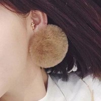 Jual Anting Clip Pompom No Needle Murah