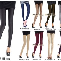 Jual Legging Fashion Import - Stretch Silky Kilat Murah