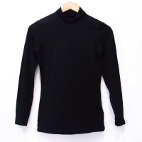 Jual BV037 SIZE S TURTLE NECK BLACK KAOS LENGAN PANJANG MURAH MERIAH IMPORT Murah
