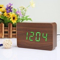 Jual MEDIUM LED WOOD CLOCK Murah