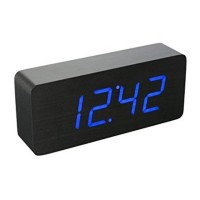 Jual LARGE LED WOOD CLOCK Murah