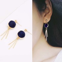 Jual Anting Korea Round PomPom earrings Murah