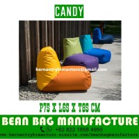 New Candy Beanbags Desain Kursi Sofa Minimalis Tanpa Rangka Isi Foam
