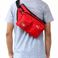 Jual TAS SLEMPANG PUNGGUNG ARSENAL RED T1310 Murah