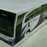 Jual Papercraft Bus Haryanto Lama Murah