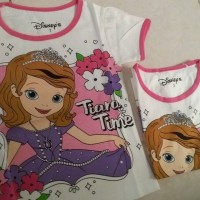 Jual kaos disney sofia Murah
