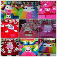 karpet karakter rasfur / surpet lantai set biasa