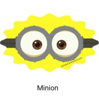 Jual Unomax Eye Sticker For Google Cardboard VR V2.0 - Minion Murah