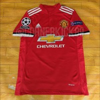Jual JERSEY MANCHESTER UNITED HOME 17-18 + PATCH UCL Murah