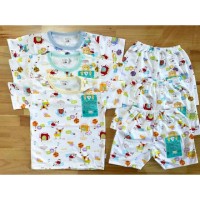 Jual setelan pendek libby deer L 9-18 bulan Murah