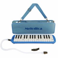 Jual alat musik PIANIKA MELODICA BIRU (HARDCASE) Murah