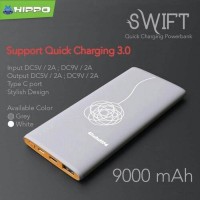 Jual Hippo Power Bank SWIFT 9000 mAh Quick Charging 3.0/Fast Charging Murah