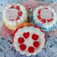 Jual Strawberry Cake Jumbo Squishy Cute Slow & Soft Mainan Anak Murah