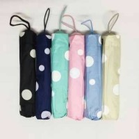 Jual Payung lipat 3 3D big small polkadot - 5973 Murah