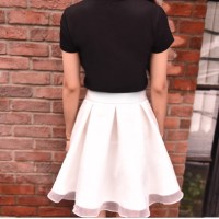 Jual Unik rok celana skirt pants flare a line ngembang tutu dress T3009 Murah