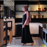 Jual L6620 Overall Wanita Dress Zahira Set Serian KODE PL6620 Murah