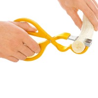 Jual Barang Unik Gunting Banana Cutter Pemotong Pisang Sosis Alat Dapur Kit Murah