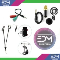 Jual Paket Recording Stand Mic / Mic Condenser BM700 / Popfilter/Shockmount Murah