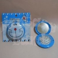 Jual Sisir Cermin Karakter Papoy Minion Despicable Me / Hello Kitty / Dor Murah