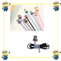 Jual Cord Holder / Penjepit / Pengikat Kabel Papoy Minion Despicable Me i Murah