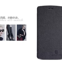 Jual NILLKIN Fresh Leather Case LG NEXUS 5 Black Murah