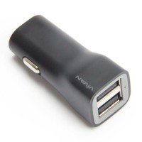 Jual Charger Mobil Vivan Mini CC02B 2 Port 2.4A /USB/Car/Original/Saver Murah