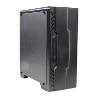 Jual CUBE GAMING ORN - Full Transparant Window - FRONT RGB LED - LED Fan Murah
