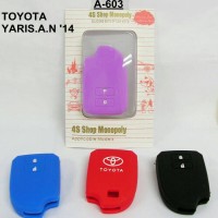 Jual Casing Silicone Kunci Mobil Toyota Yaris 2014 Murah