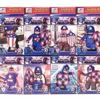 Jual MAINAN EDUKASI BLOCKS CAPTAIN AMERICA ISI 8 JR805 Murah
