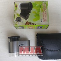 Jual SUPER MIKROSKOP MINI SENTER BATU CINCIN AKIK 50X 2 LED UV Murah