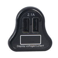 Jual Termurah Dual USB Car Charger with LED Display 2.1A Murah