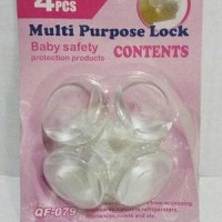 Jual BARU #EG003 - Multi purpose lock baby safety (pengaman sudut meja) Murah