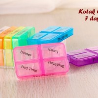 Jual DAPATKAN PRODUK TERHEBOH Kotak Obat 7 Days Terdiri dari 7 kotak utk p Murah