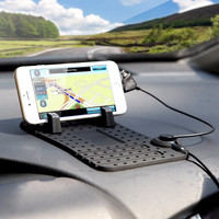 Jual Car Holder Super Flexible + Magnetic Charging - Dashboard Mat Murah