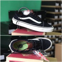 Sepatu Vans Oldskool Work Floral BlackWhite Premium Bnib Waffle