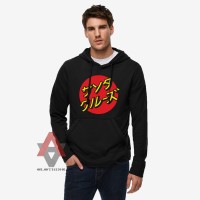 Jual Jaket Sweater Hoodie Santa Cruz - Hitam - Al-Ayubi Clothin Murah