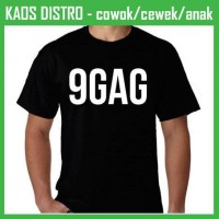 Jual Kaos 9GAG Logo IG39 Oblong Distro Murah
